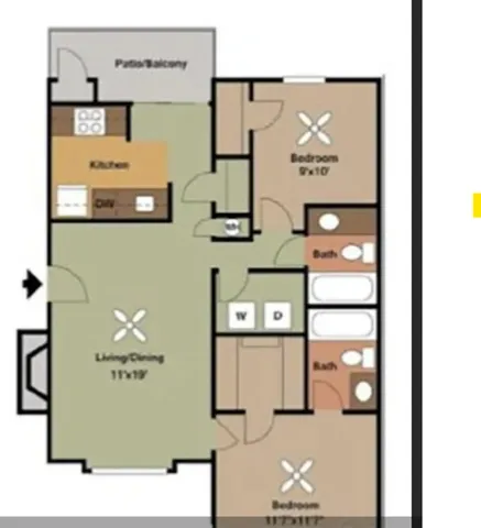 $999 | 13005 Heinemann Drive, Unit 121209, Austin, TX 78727