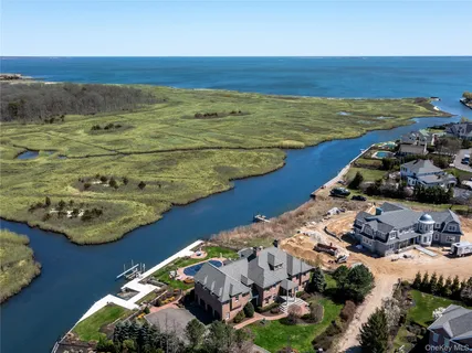 a view of an ocean and beach