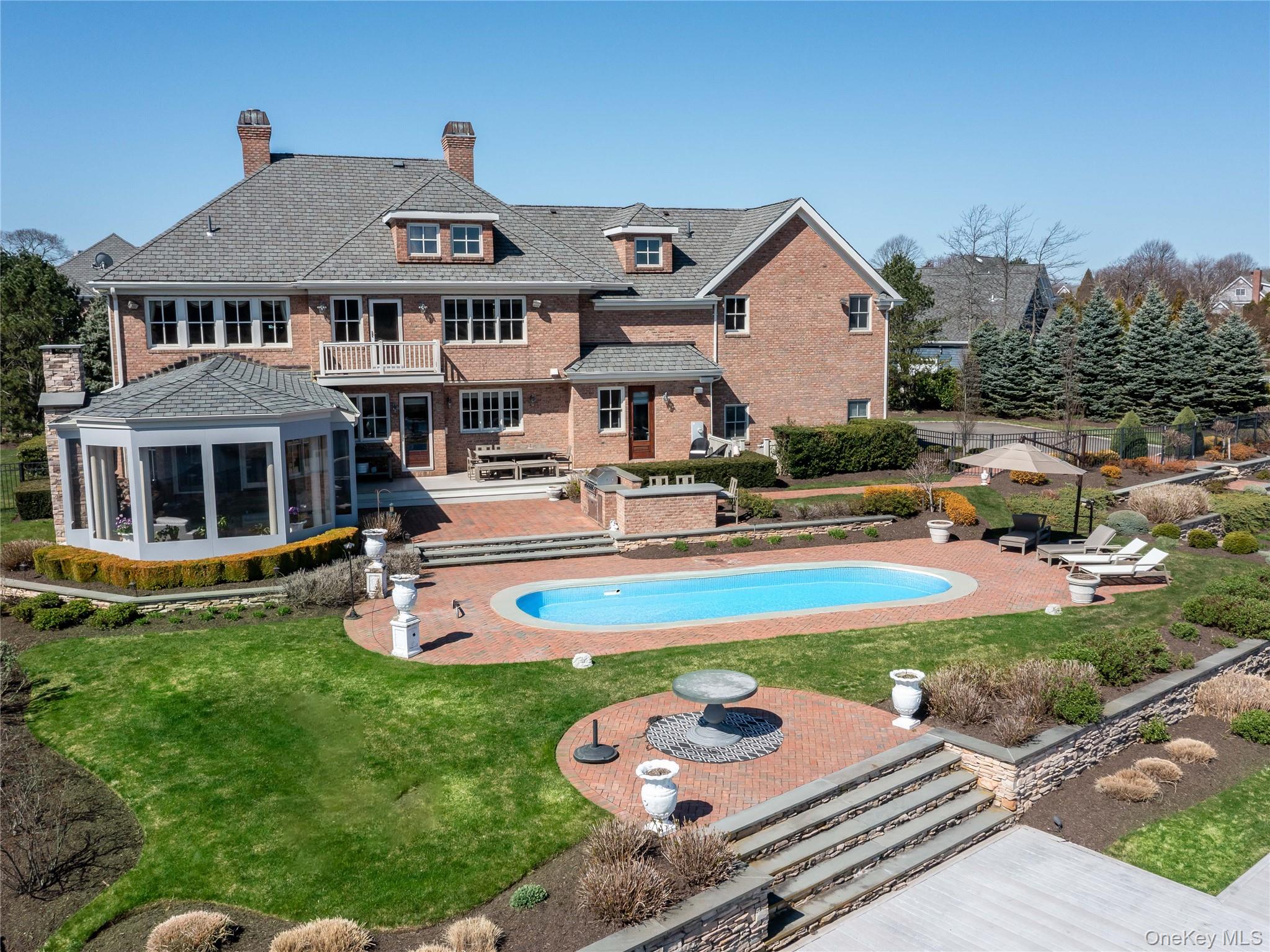 27 True Harbour Way West Islip, NY 11795 - Photo 5 of 26 a front view of house with yard and swimming pool
