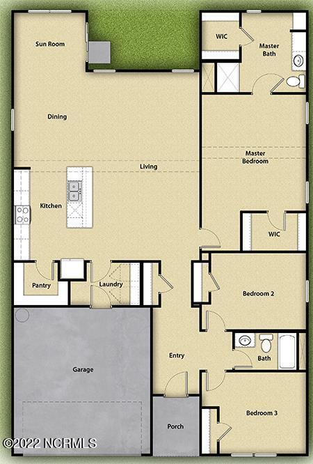 680 Aurora Place Hampstead, NC 28443 - Photo 35 of 35 Floorplan