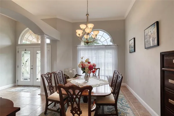 a view of a bathroom from a hallway