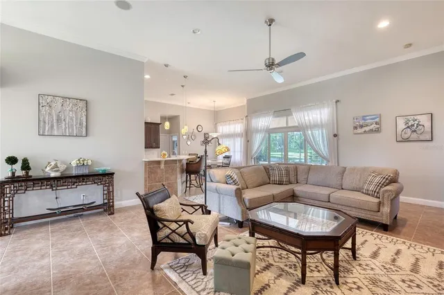 a view of a yard in front of a house