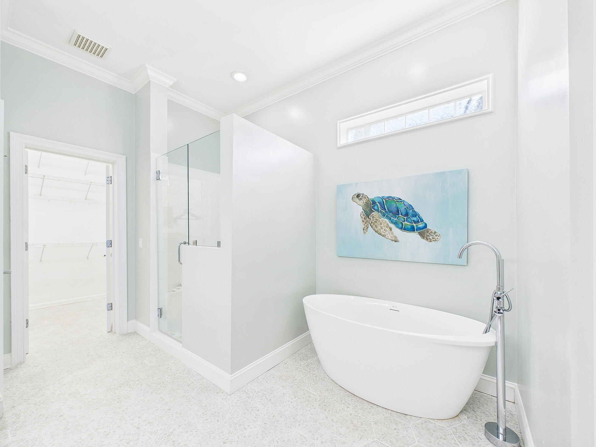 4634 Sunset Pointe Destin, FL 32541 - Photo 28 of 68 a bathroom with a bathtub and a shower