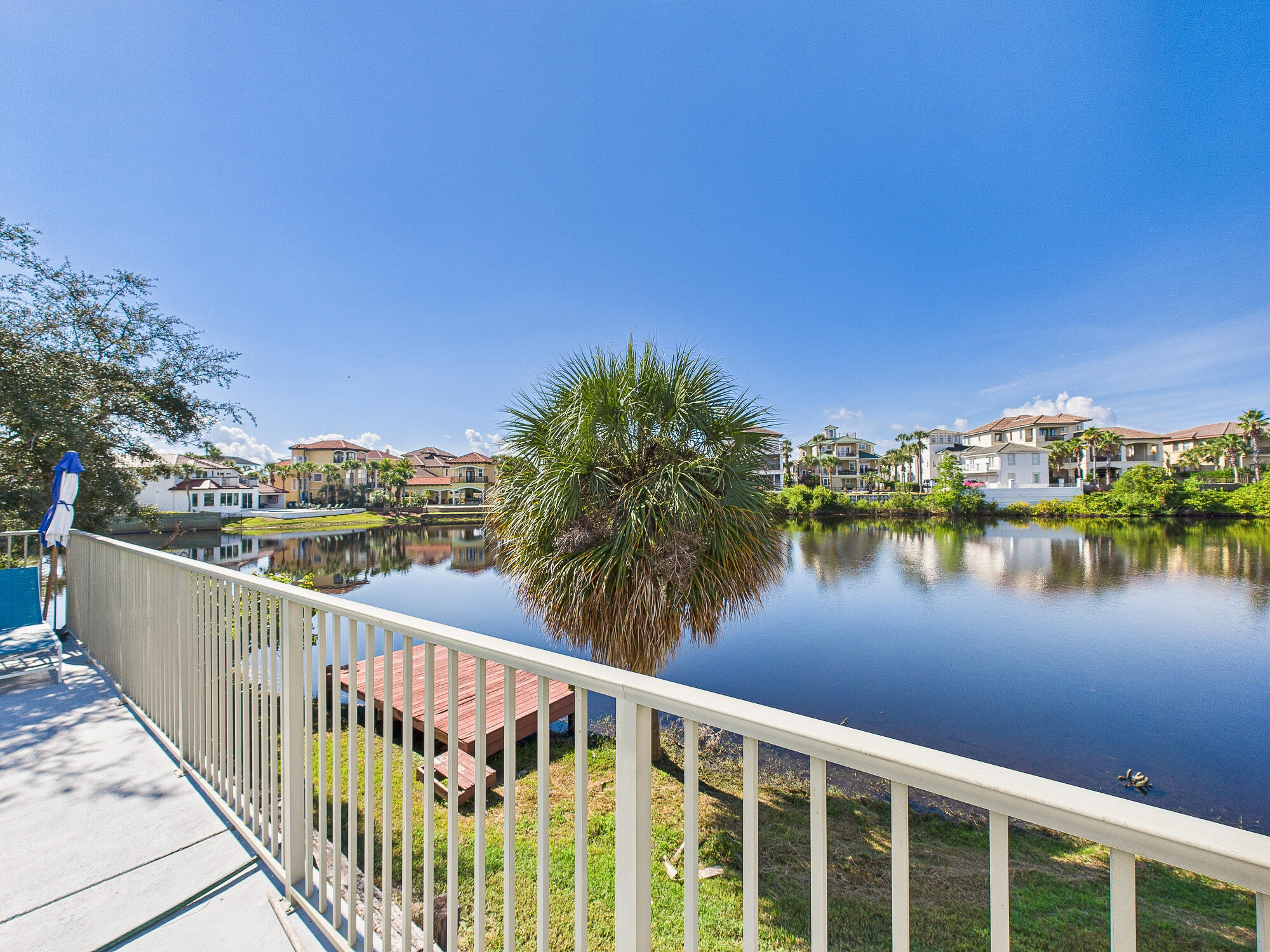 4634 Sunset Pointe Destin, FL 32541 - Photo 8 of 68 a view of a lake from a balcony