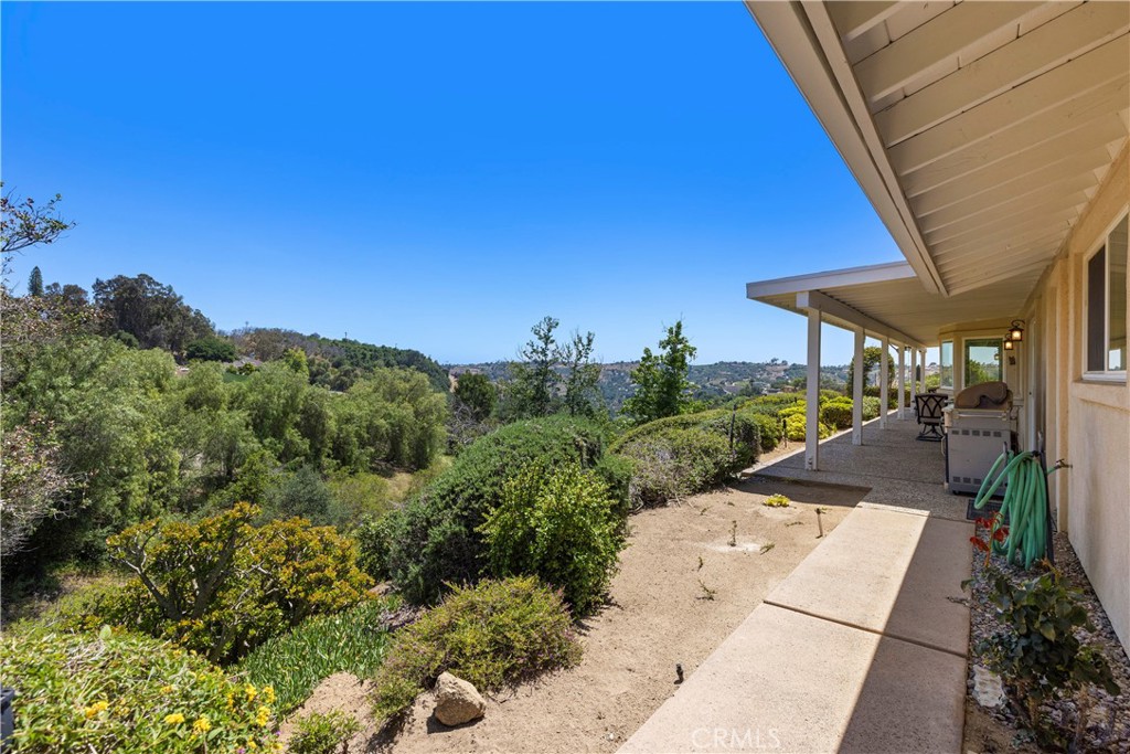 3237 Canonita Drive Fallbrook, CA 92028 - Photo 40 of 55 a view of a patio with table and chairs under an umbrella