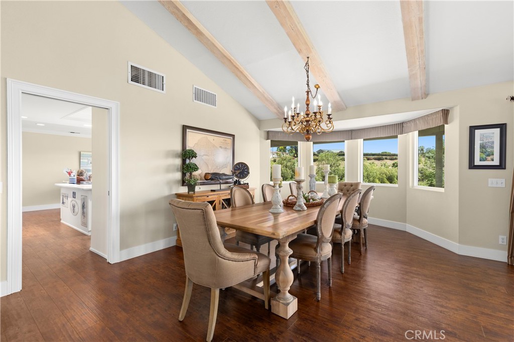 3237 Canonita Drive Fallbrook, CA 92028 - Photo 6 of 55 a view of a dining room with furniture window and wooden floor