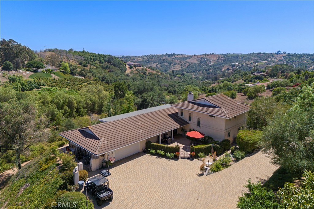 3237 Canonita Drive Fallbrook, CA 92028 - Photo 7 of 55 an aerial view of a house with a garden