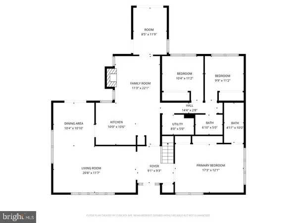 a picture of a floor plan