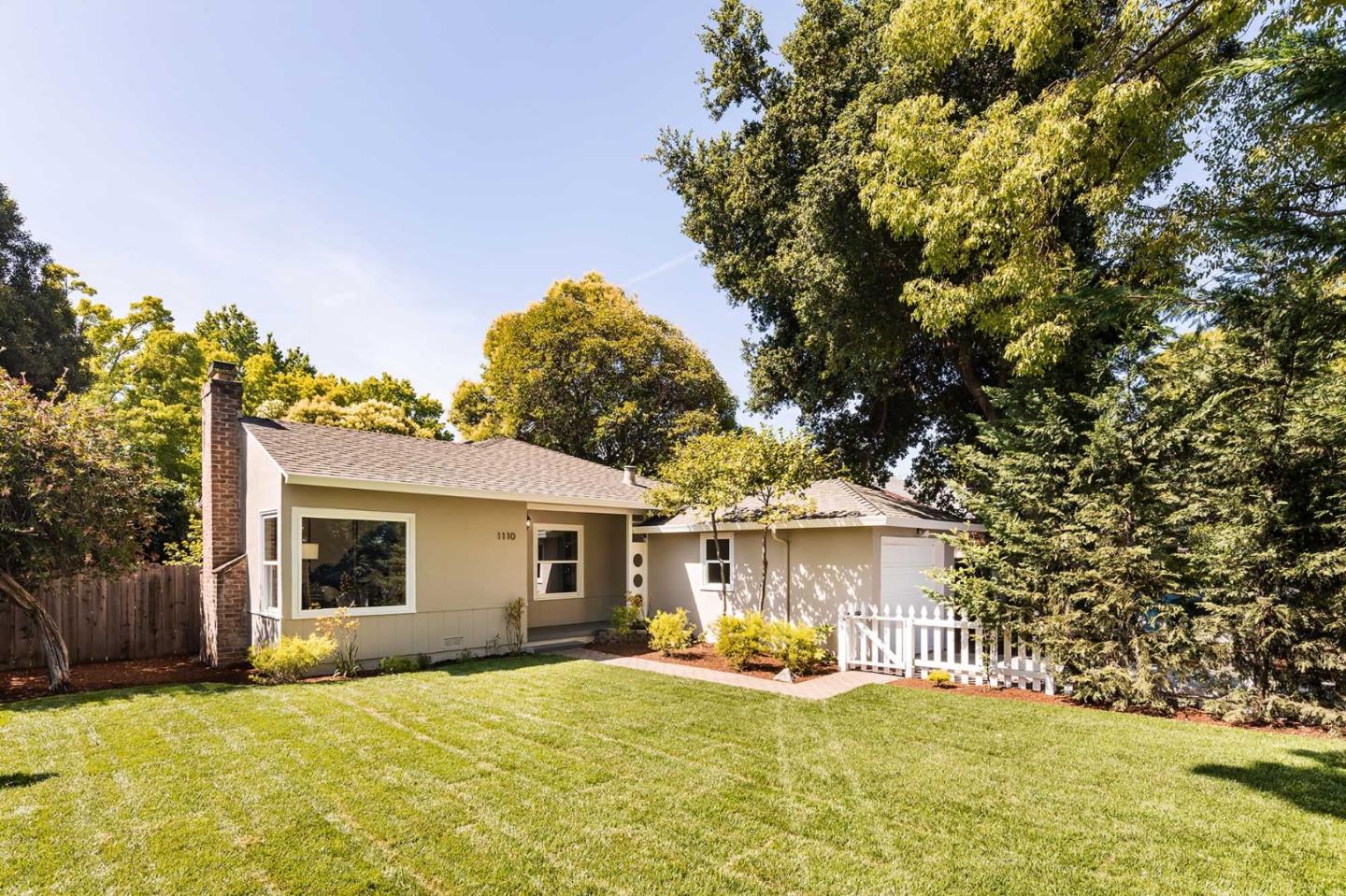 1110 Embarcadero Road Palo Alto, CA 94303 - Photo 1 of 23 a view of a house with yard and sitting area