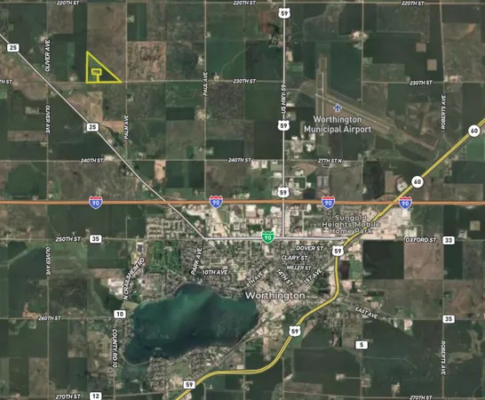 $520,000 | Tbd Tbd 230th Street, Worthington, MN 56187