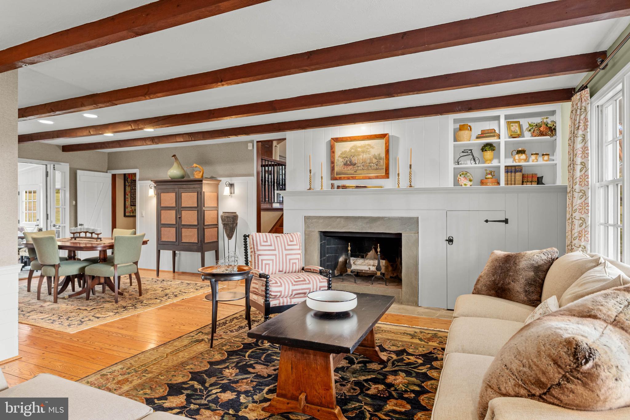 1 Treble Lane Malvern, PA 19355 - Photo 13 of 51 Flow from Living Room to Dining Room.