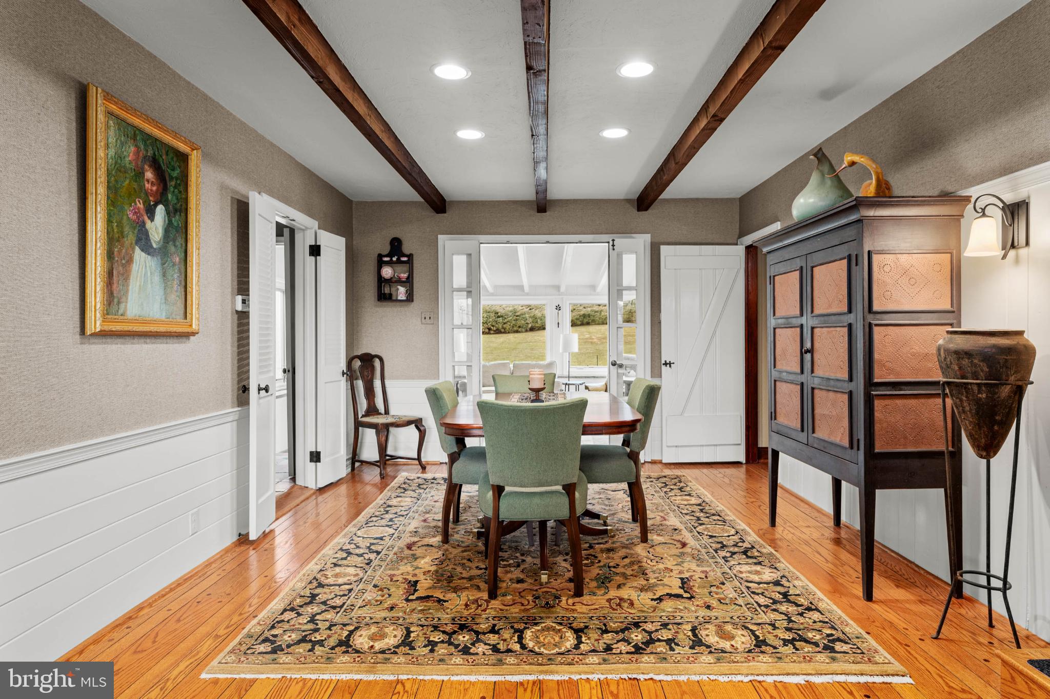 1 Treble Lane Malvern, PA 19355 - Photo 18 of 51 Dining room and sun room with views galore!