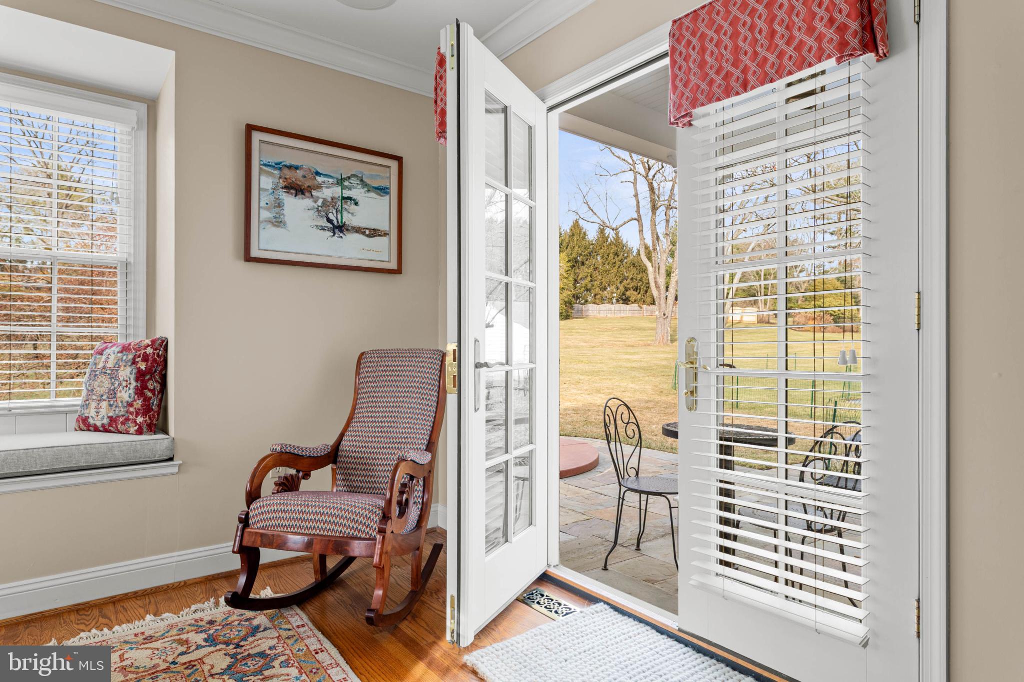 1 Treble Lane Malvern, PA 19355 - Photo 30 of 51 Inviting entryway with serene outdoor views.