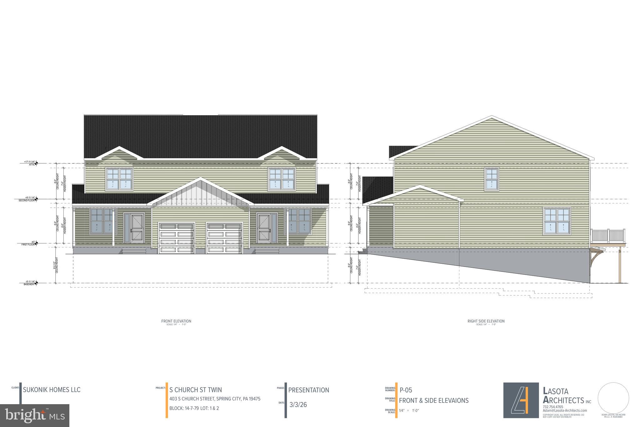 401 South Church Street Spring City, PA 19475 - Photo 3 of 7 a view of houses with a street