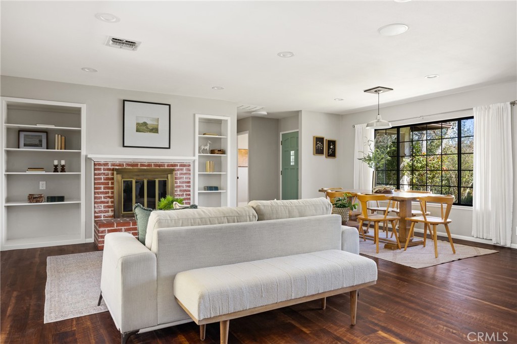 6030 Portola Road Atascadero, CA 93422 - Photo 7 of 44 a living room with fireplace furniture and a large window