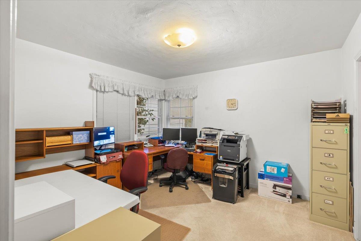 3710 Orchard Lane Sacramento, CA 95821 - Photo 17 of 77 Third bedroom is being used as an office....note the corner windows.