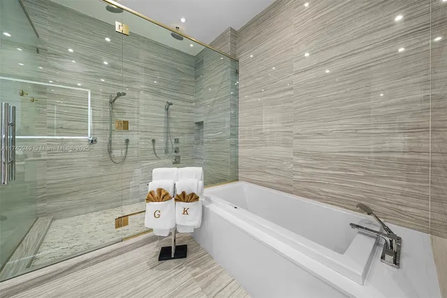 a view of a swimming pool with outdoor seating