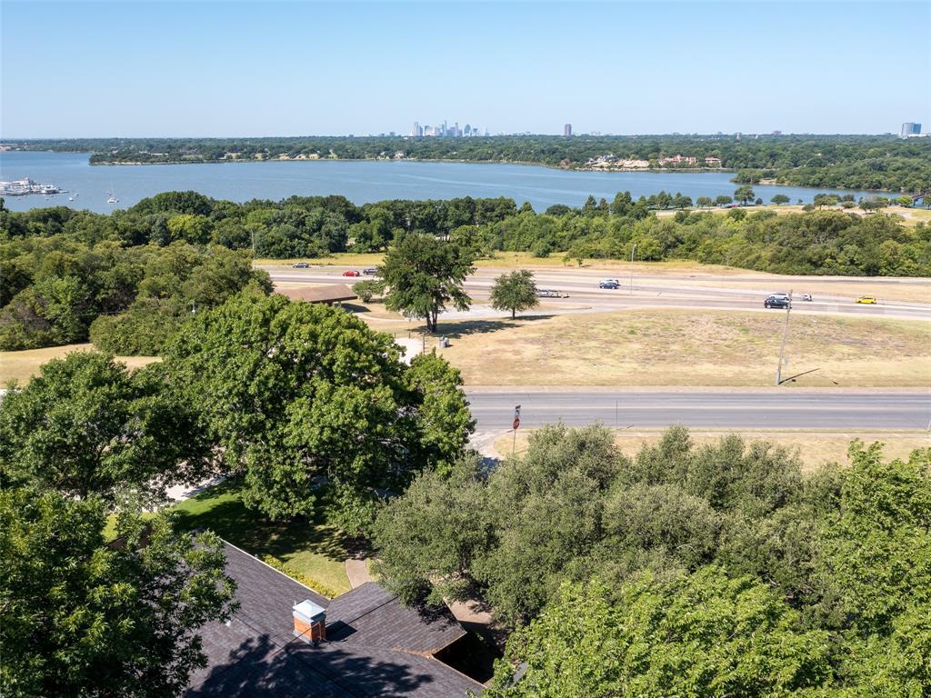 a view of a city and an ocean view