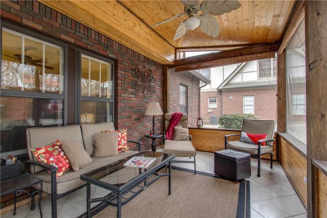 3903 Valley Road Nashville, TN 37205 - Photo 18 of 20 Screened porch on rear of house