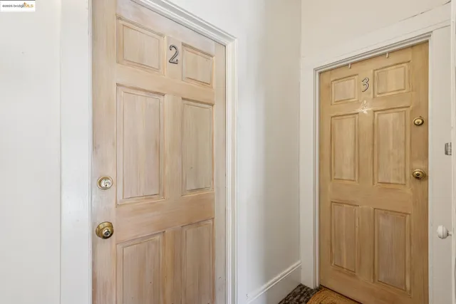 a view of a front door