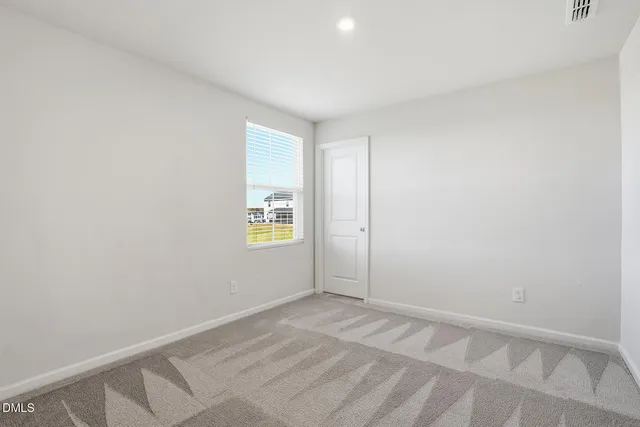 a view of empty room