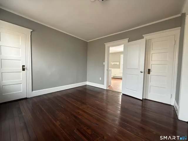wooden floor in an empty room