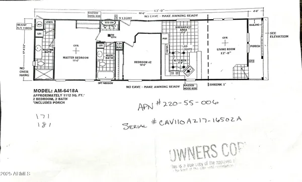 $83,500 | 11101 East University Drive, Unit 171, Apache Junction, AZ 85120