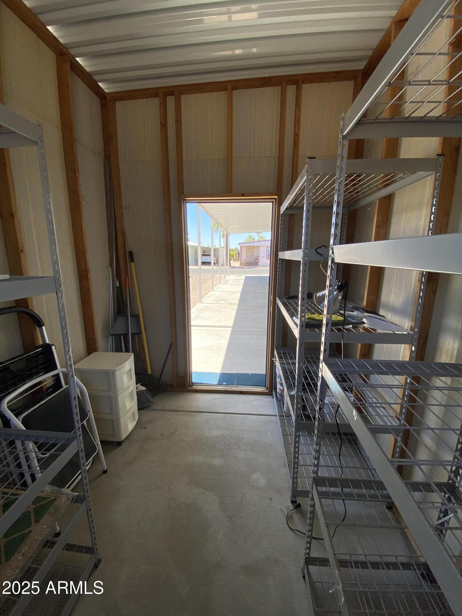 11101 East University Drive, Unit 171 Apache Junction, AZ 85120 - Photo 40 of 68 shed looking ourt