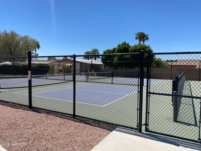 a view of a outdoor space with furniture