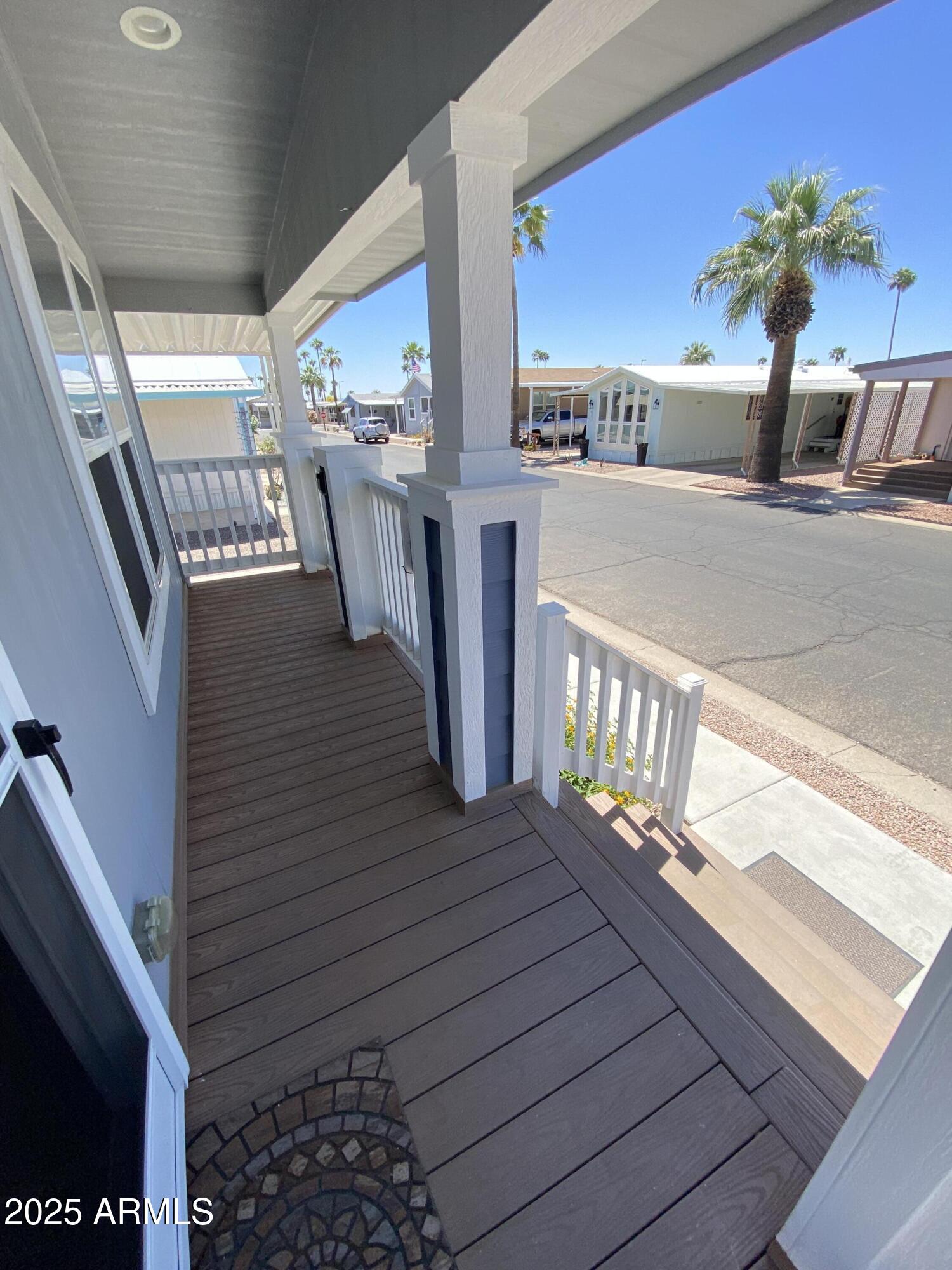 11101 East University Drive, Unit 171 Apache Junction, AZ 85120 - Photo 55 of 68 porch east