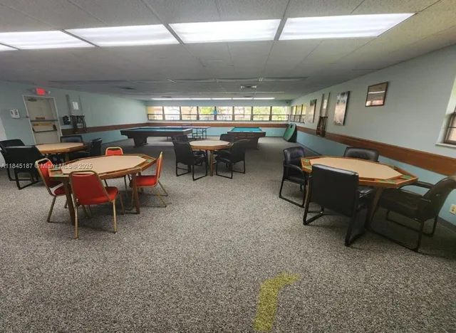 a group of people sitting in a room