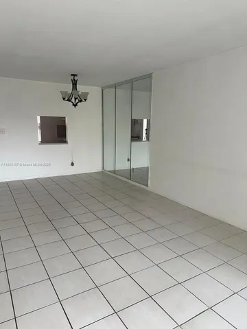 a view of empty room