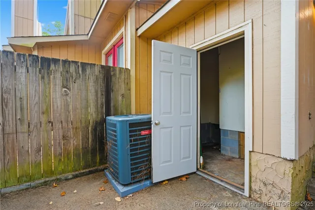 a view of front door