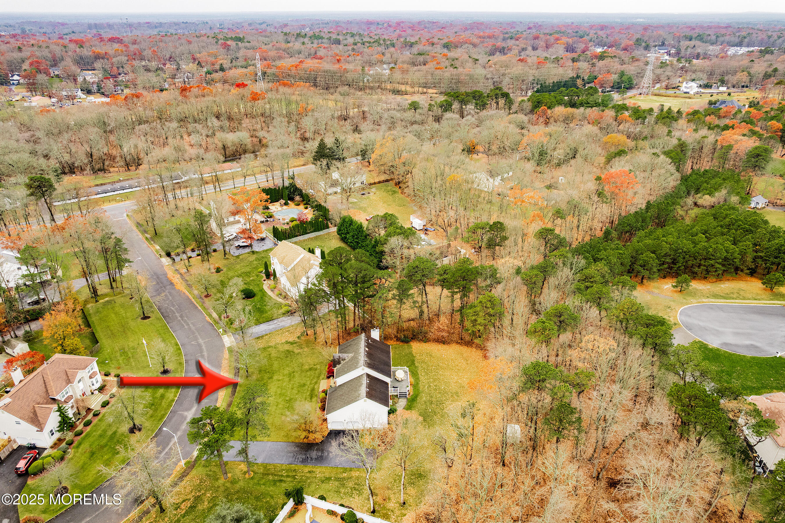 18 Serendipity Drive Jackson, NJ 08527 - Photo 46 of 46 an aerial view of residential houses with outdoor space