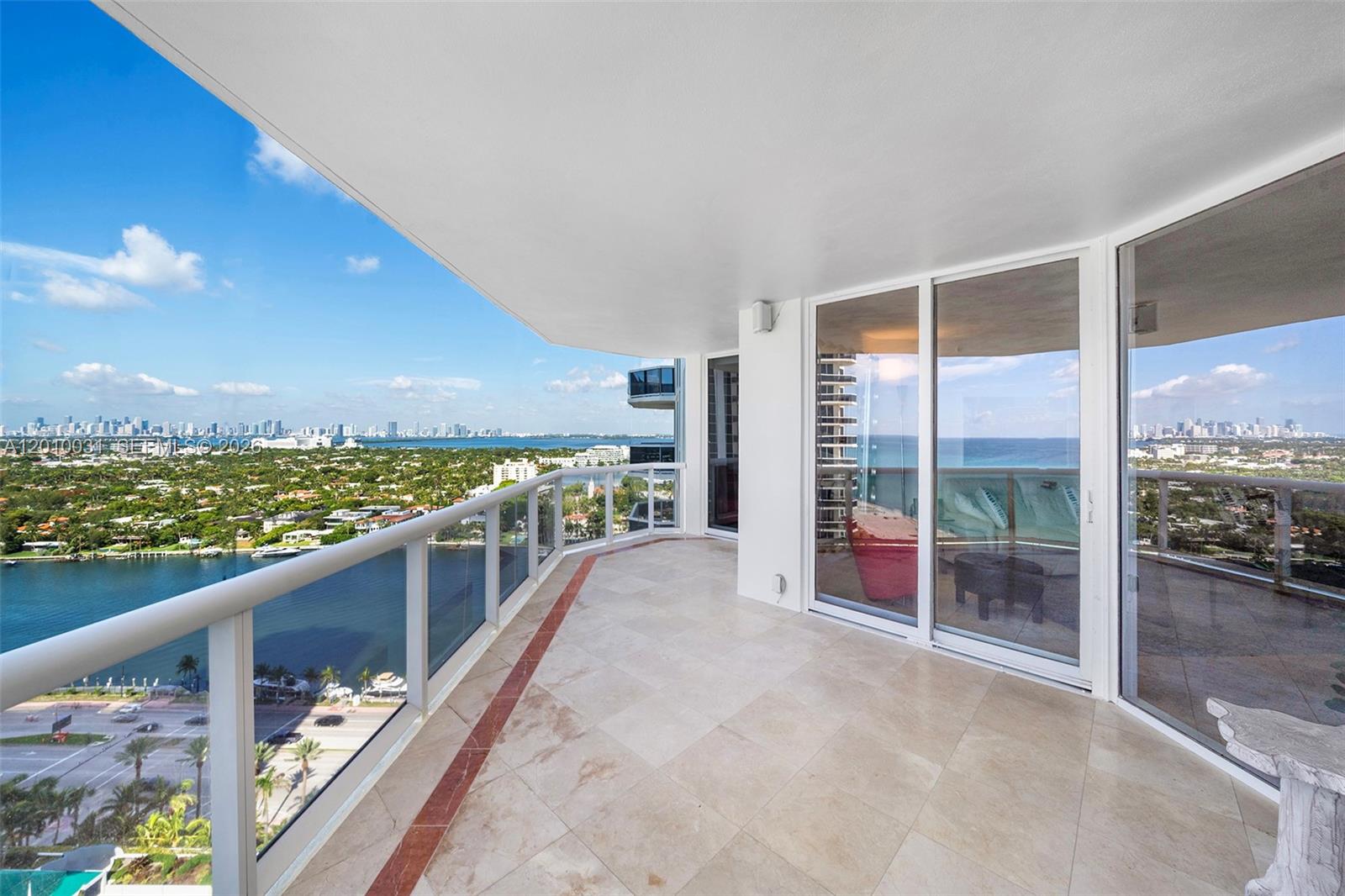 4779 Collins Avenue, Unit 2404 Miami Beach, FL 33140 - Photo 20 of 26 a view of a balcony