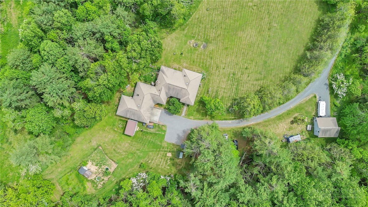 939 Don Bare Road Jefferson, NC 28640 - Photo 28 of 49 an aerial view of a house with a yard