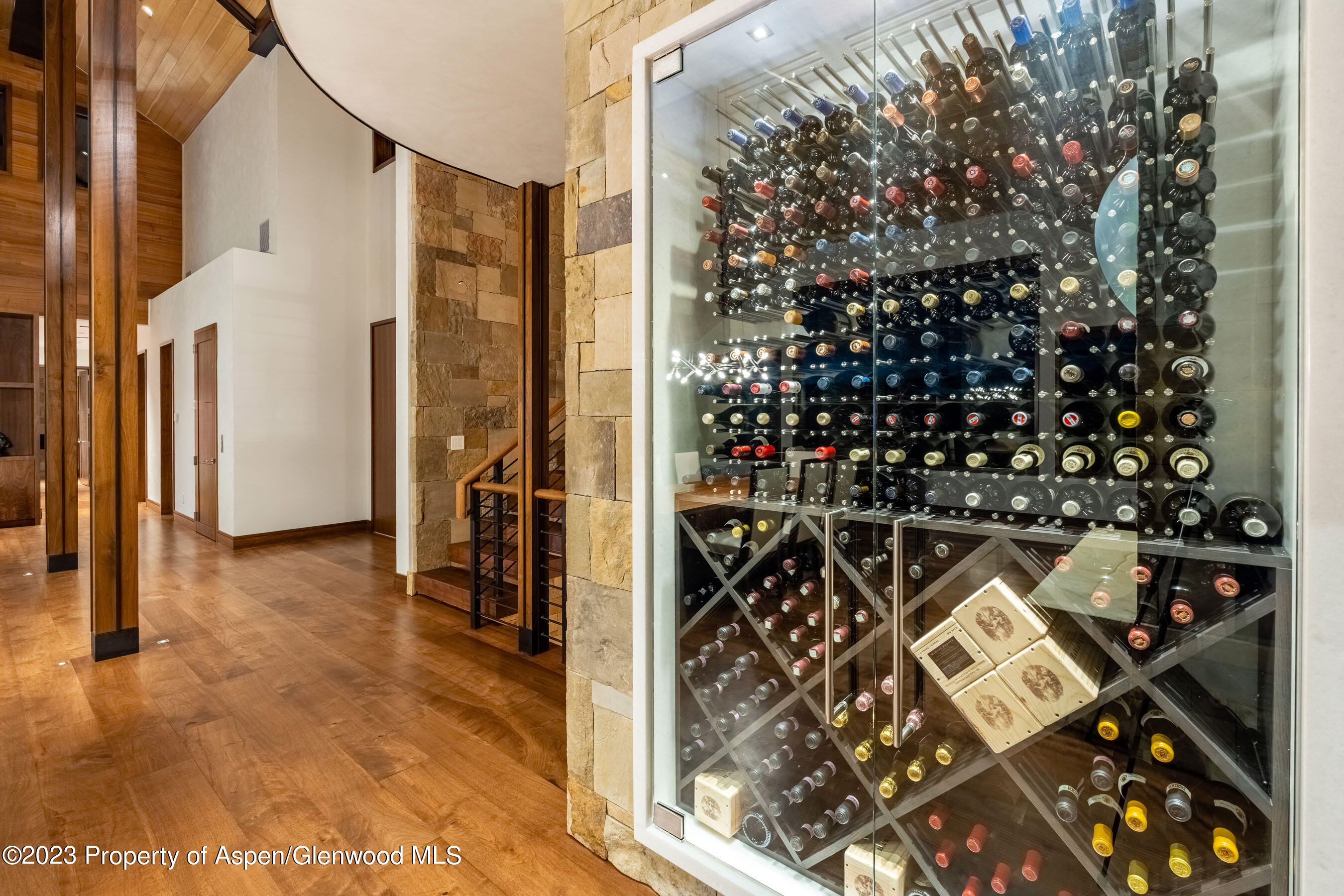70 Larson Road Aspen, CO 81612 - Photo 43 of 55 a view of a elevator with wooden floor