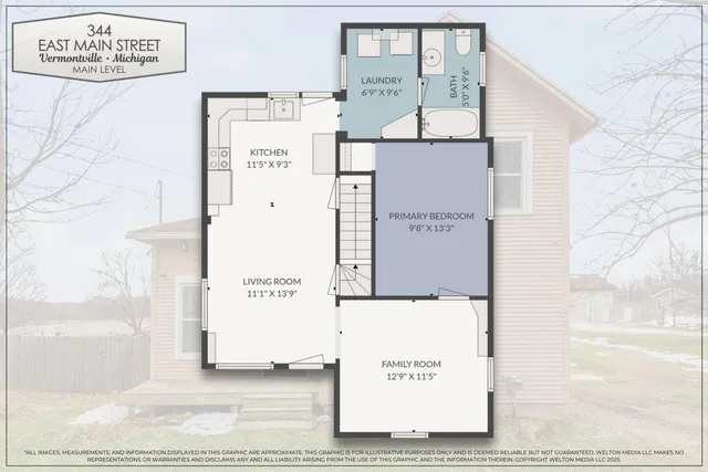$128,000 | 344 East Main Street, Vermontville, MI 49096