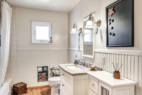 a bathroom with a sink and a toilet