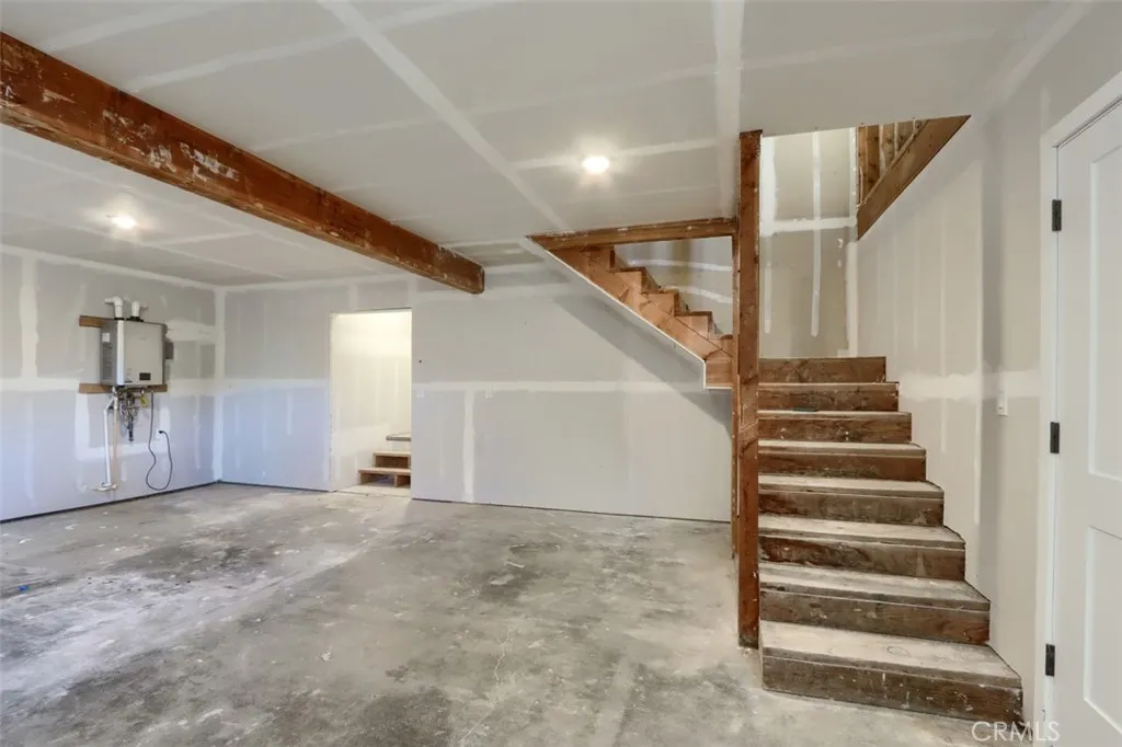 3181 Triangle Park Road Mariposa, CA 95338 - Photo 32 of 44 Stairs leading to upstairs unfinished area
