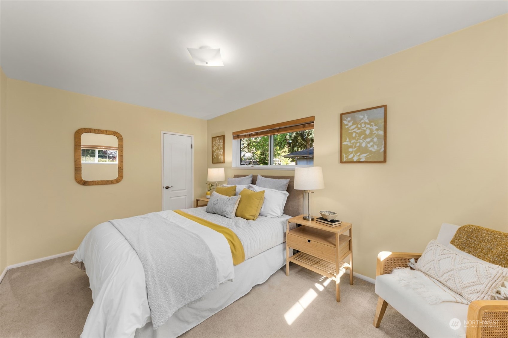 8123 28th Avenue Southwest Seattle, WA 98126 - Photo 13 of 31 a bedroom with a bed and a couch