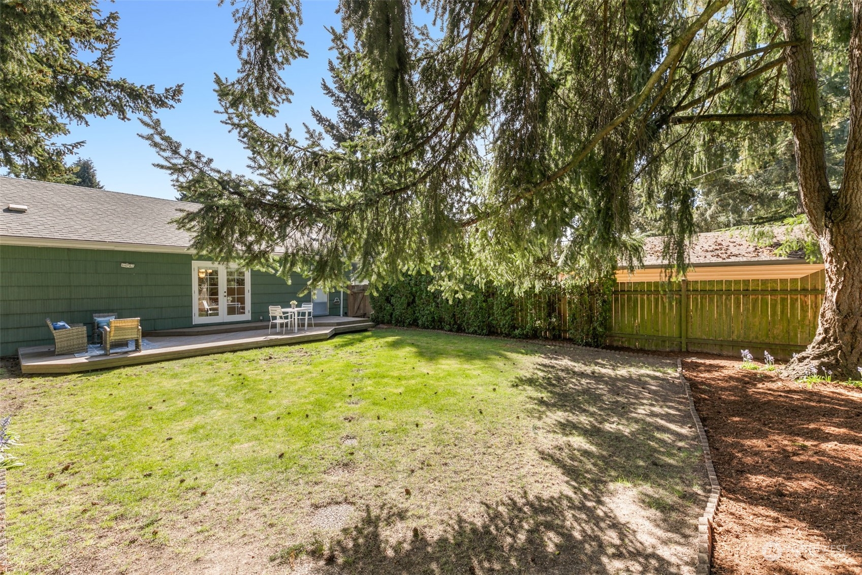8123 28th Avenue Southwest Seattle, WA 98126 - Photo 25 of 31 a view of a swimming pool with a patio