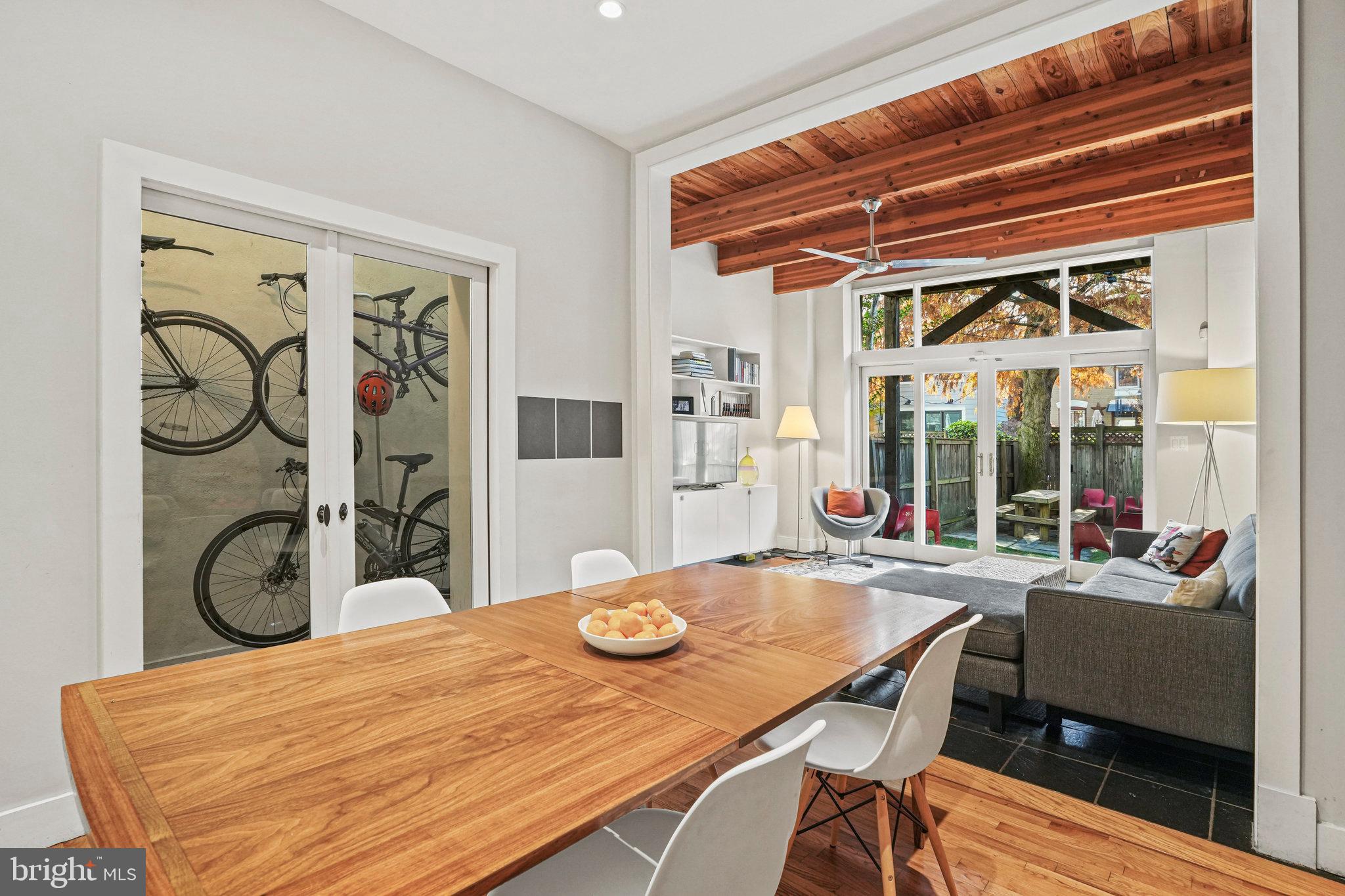 1217 E Street Northeast Washington, DC 20002 - Photo 11 of 46 Skylit display storage or art area off DR, FamRm