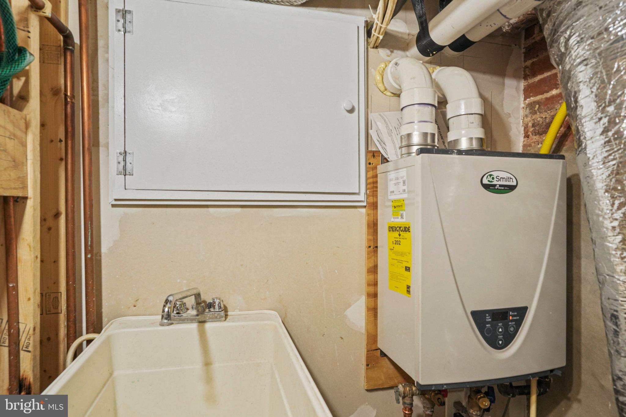 1217 E Street Northeast Washington, DC 20002 - Photo 35 of 46 Eco-friendly on-demand water heater saves money