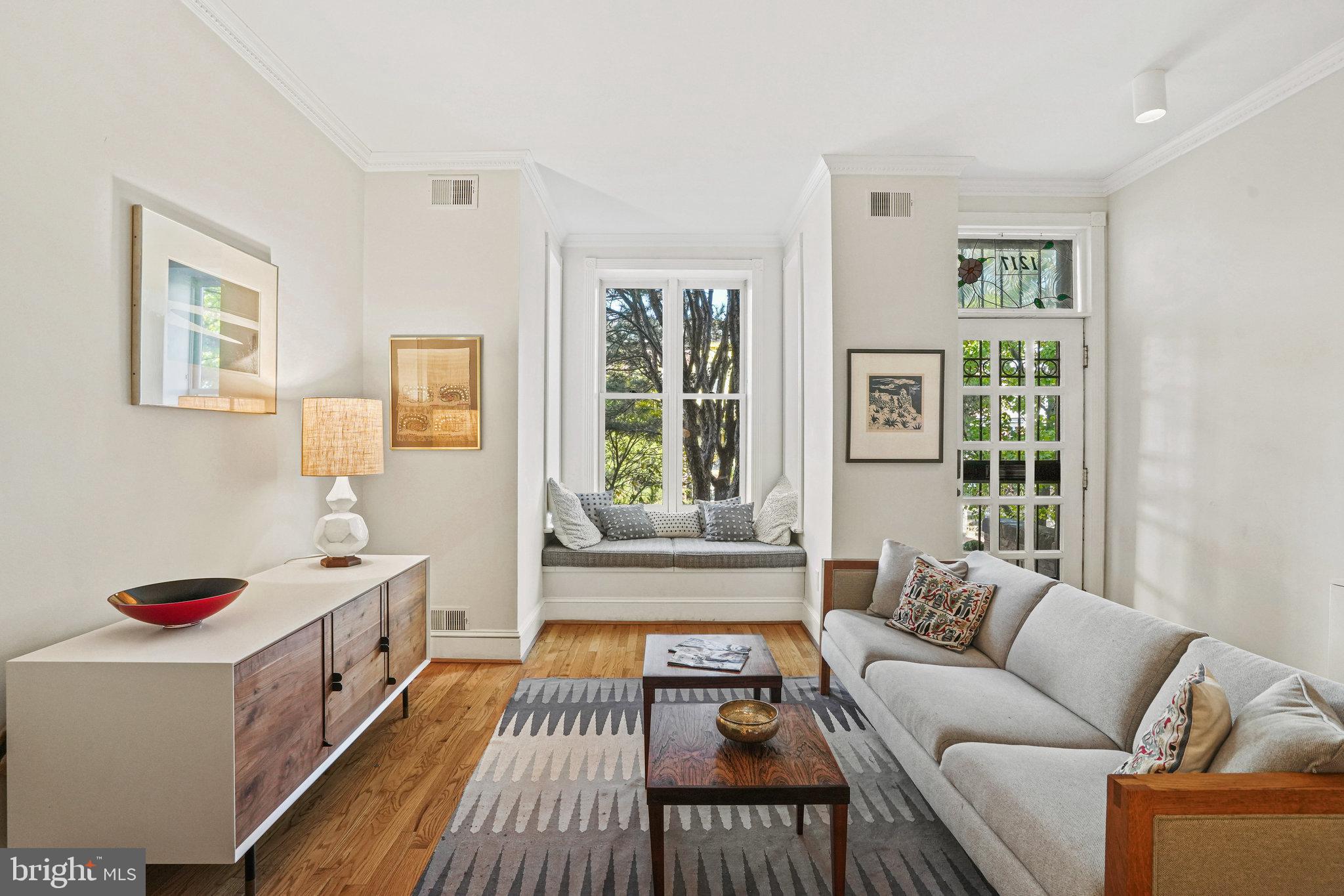 1217 E Street Northeast Washington, DC 20002 - Photo 5 of 46 Built-in window seat beckons for book-reading