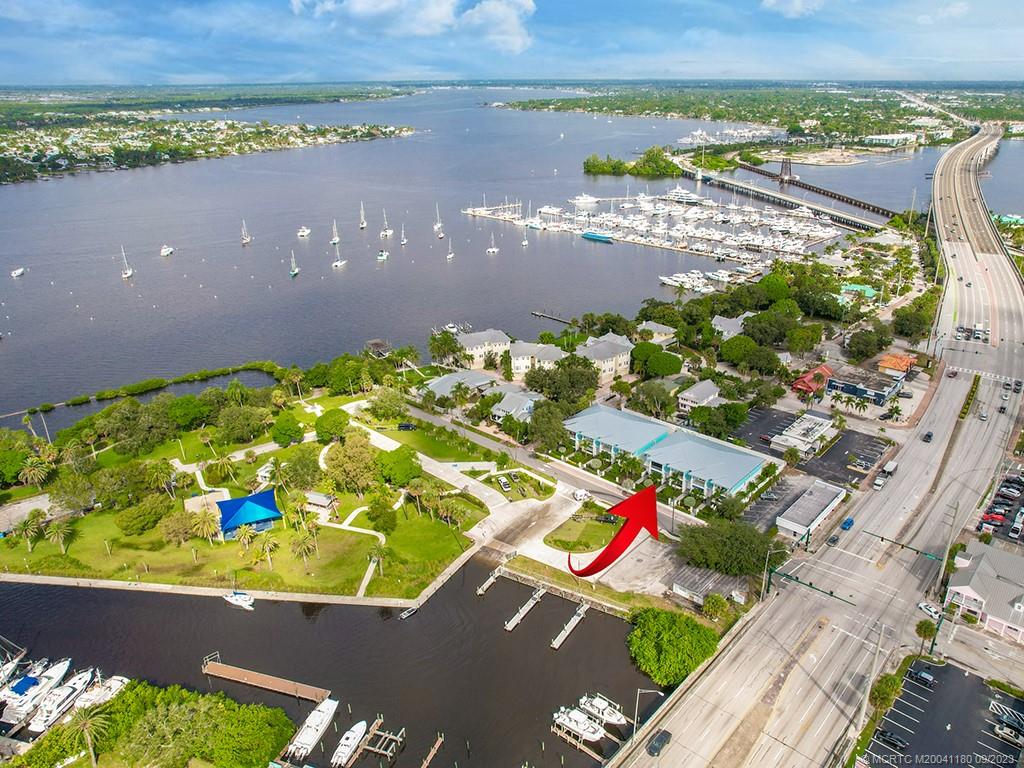 519 Southwest Ocean Boulevard Stuart, FL 34994 - Photo 27 of 27 an aerial view of a