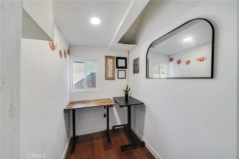 a view of front door