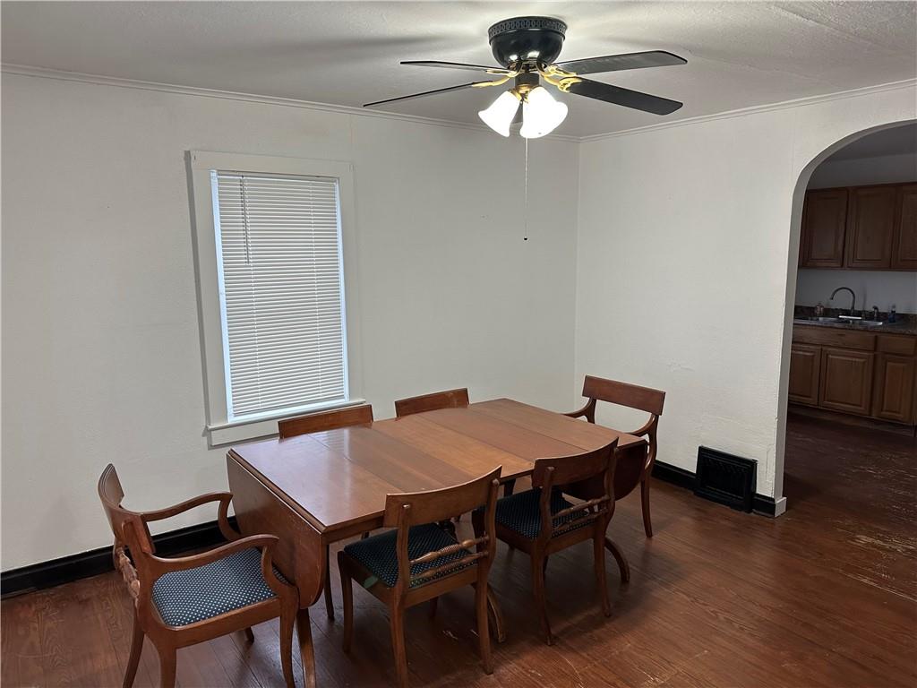 1431 Hooker Road Karns City, PA 16041 - Photo 4 of 18 a view of a dining room with furniture window and wooden floor