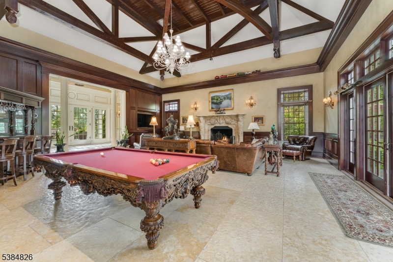 312 Hamden Road Annandale, NJ 08801 - Photo 22 of 50 a living room with furniture pool table and a dining table