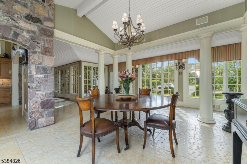 312 Hamden Road Annandale, NJ 08801 - Photo 31 of 50 a view of a dining room with furniture window and outside view